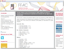Tablet Screenshot of ffacommercants.org